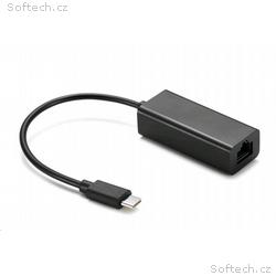Adaptér C-TECH Type-C na LAN, M, F, 15cm