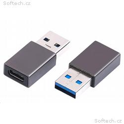 Adaptér C-TECH USB 3.0 Type-C na USB A (CF, AM)
