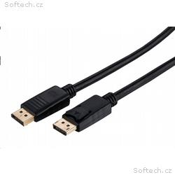 Kabel C-TECH DisplayPort 1.2, 4K@60Hz, M, M, 1m