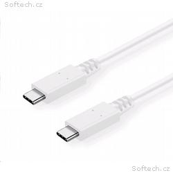 Kabel C-TECH USB 3.2, Type-C (CM, CM), PD 100W, 20