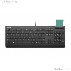 Lenovo klávesnice USB Black Preferred Smartcard re