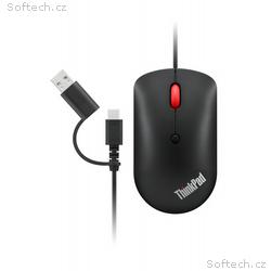 LENOVO myš drátová ThinkPad USB-C Wired Compact Mo