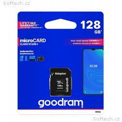 GOODRAM MicroSDXC karta 128GB M1AA, UHS-I Class 10