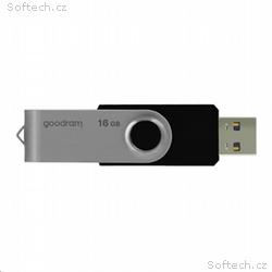 GOODRAM Flash Disk 16GB UTS2, USB 2.0, černá