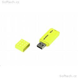 GOODRAM Flash Disk 16GB UME2, USB 2.0, žlutá