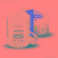 Safe Detektor hořlavých a výbušných plynů 808 - hl