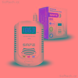 Safe Detektor hořlavých a výbušných plynů 808L(zem