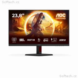 AOC Gaming, Q24G4RE, 23,8", IPS, QHD, 180Hz, 0,5ms