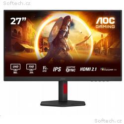 AOC MT 27" U27G4R - IPS, 1920x1080, 3840x2160, 360