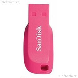 SanDisk Cruzer Blade, 16GB, USB 2.0, USB-A, Růžová