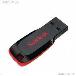 SanDisk Flash Disk 64GB Cruzer Blade, USB 2.0, čer