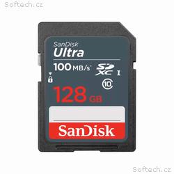 SanDisk SDXC karta 128GB Ultra (100MB, s Class 10 