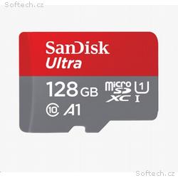 SanDisk MicroSDXC karta 128GB Ultra (100MB, s, Cla