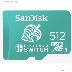 SanDisk MicroSDXC karta 512GB for Nintendo Switch 