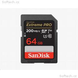 SanDisk SDXC karta 64GB Extreme PRO (200 MB, s Cla