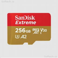 SanDisk micro SDXC karta 256GB Extreme (190 MB, s 