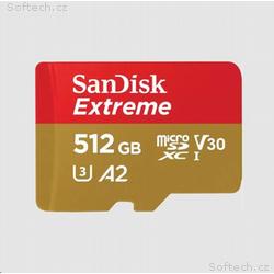 SanDisk micro SDXC karta 512GB Extreme (190 MB, s 