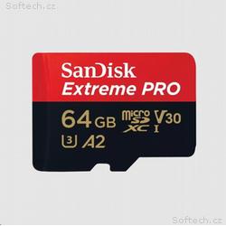 SanDisk micro SDXC karta 64GB Extreme PRO (200 MB,