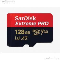 SanDisk micro SDXC karta 128GB Extreme PRO (200 MB