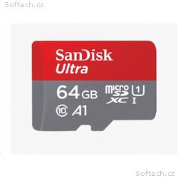 SanDisk Ultra, micro SDXC, 64GB, UHS-I U1, Class 1