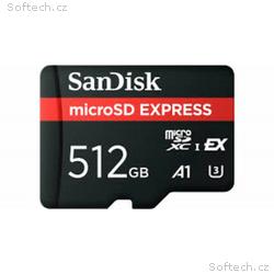 SanDisk micro SDXC karta 512GB Express (880, 650 M