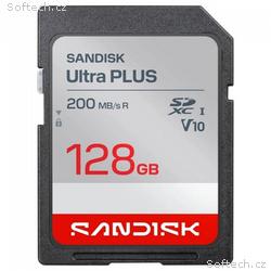 Sandisk Ultra PLUS SDXC karta 128GB UHS-I, V10, U1