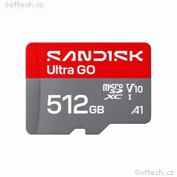 SanDisk MicroSDXC karta 512GB ULTRA GO(190MB, s, U
