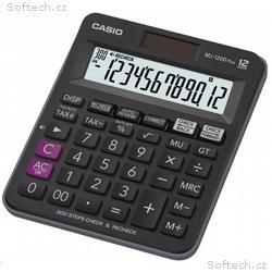 CASIO kalkulačka MJ 120 D Plus, černá, stolní, dva