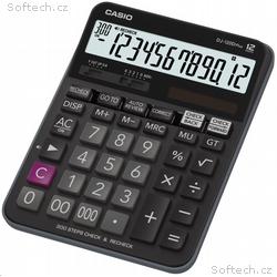 CASIO kalkulačka DJ 120 D Plus, černá, stolní, dva