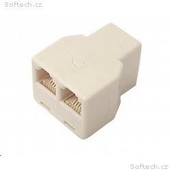 PREMIUMCORD Redukce modulární 6, 4F - 2x6, 4F