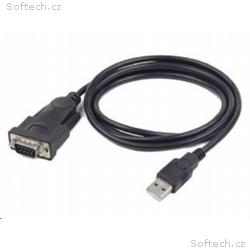 GEMBIRD Kabel adapter USB-serial 1,5m 9 pin (com),
