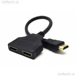 GEMBIRD Dat přepínač HDMI splitter, pasivní, kabel