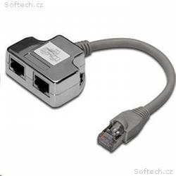PremiumCord Modulární RJ45 2 porty 10, 100Base T