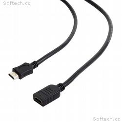 GEMBIRD Kabel prodlužovací HDMI - HDMI 3m (zlacené