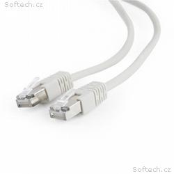 GEMBIRD kabel patchcord CAT5e FTP 7m stíněný, šedý