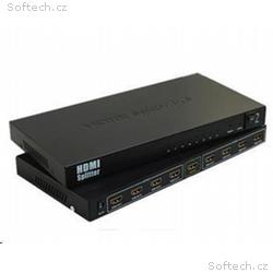 PremiumCord HDMI matrix switch 4:2 s audiem, rozli