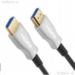 PREMIUMCORD Kabel HDMI optický fiber High Speed wi