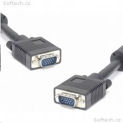 PREMIUMCORD Kabel k monitoru HQ (Coax) 2x ferrit, 