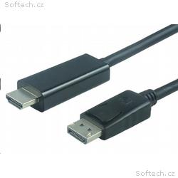 PREMIUMCORD Kabel DisplayPort 1.2 na HDMI 2.0, pro
