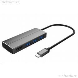 PremiumCord Adaptér USB 3.1 Type-C male na HDMI fe