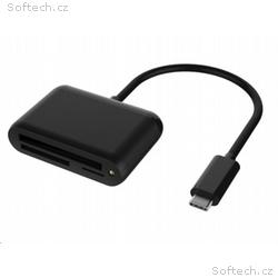 PREMIUMCORD Adaptér USB3.1 Typ-C - Čtečka karet CF