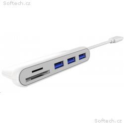 PremiumCord 5G SuperSpeed USB3.1 Typ-C hub 3x USB3