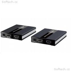 PREMIUMCORD HDMI extender s USB na 60m přes jeden 