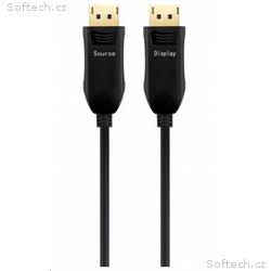 PREMIUMCORD Optický DisplayPort 1.4 přípojný kabel
