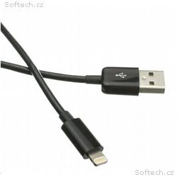 C-TECH kabel USB 2.0 Lightning (IP5 a vyšší) nabíj