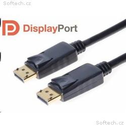 PREMIUMCORD DisplayPort 1.2 přípojný kabel M, M, z