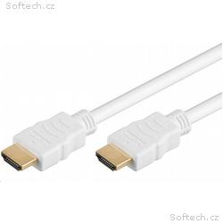 PremiumCord HDMI High Speed + Ethernet kabel, zlac