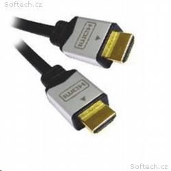 PremiumCord Kabel HDMI A - HDMI A M, M 3m zlacené 