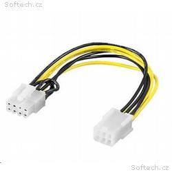 PREMIUMCORD Redukce napájení PCI Express 6 pin > P