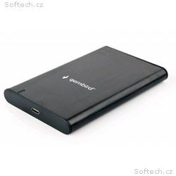 GEMBIRD externí box pro 2,5" disky, USB 3.1, Type-